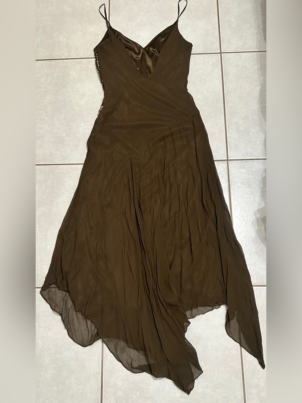 Papillon 100% Silk Dress - Picture 7 of 8